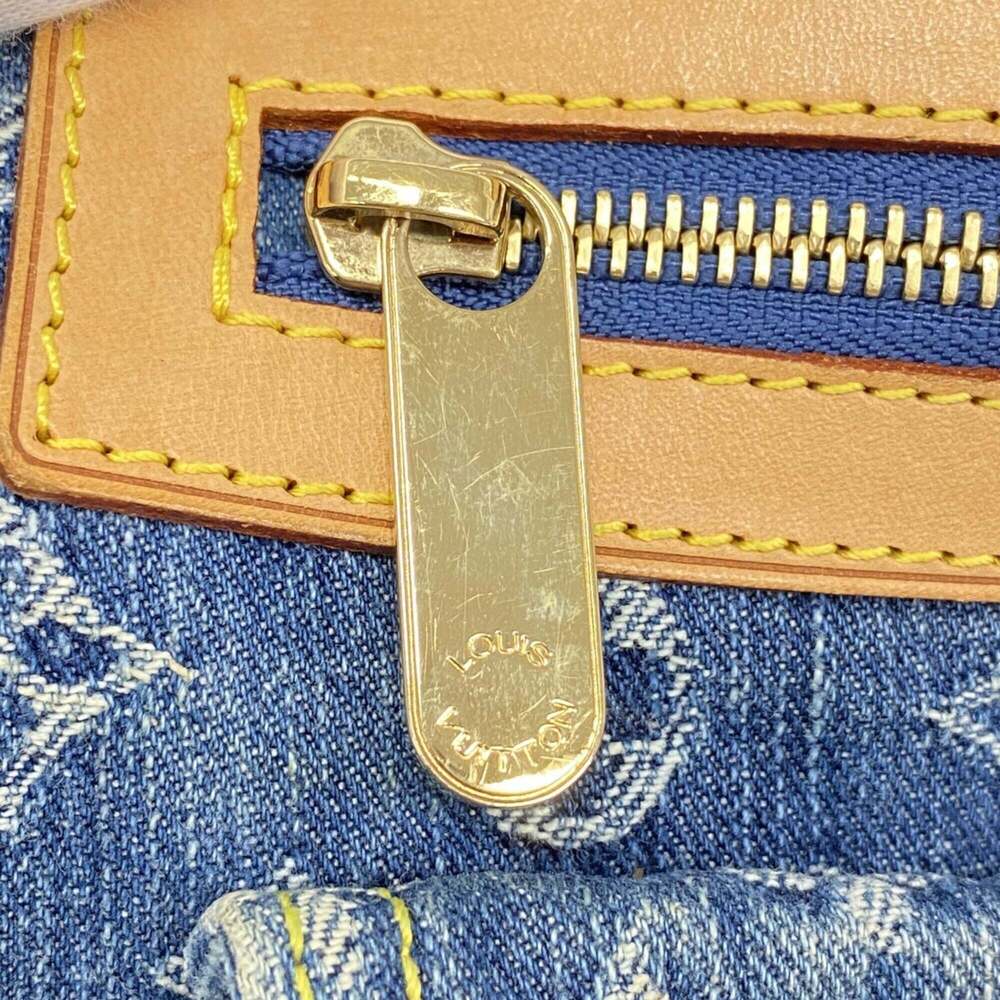 Louis Vuitton Monogram Denim Baggy PM Shoulder Bag M95049 Blue Women's P2591553 - Picture 10 of 12